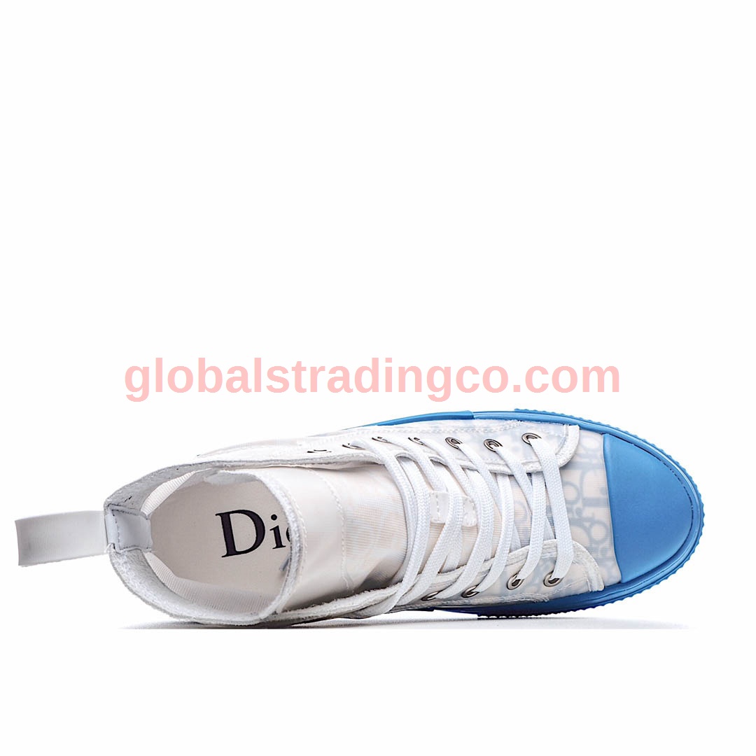 Dior B23 Oblique Slip-on Low Top Sneakers Sheer Print Sneakers